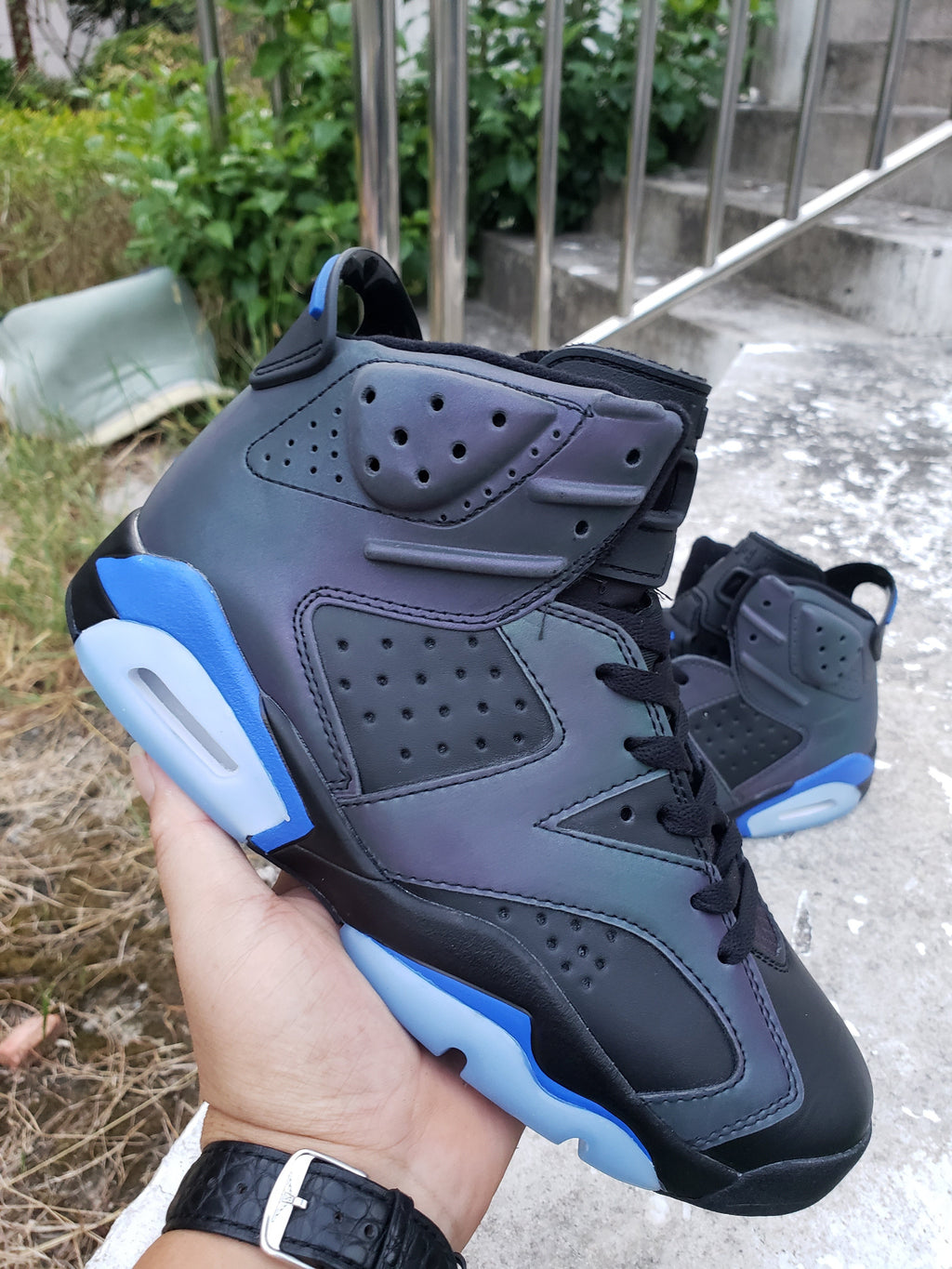 Jordan Air Jordan 6 Chameleon High-Top Sneakers