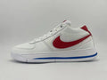 Nike White, Blue and Red Low-Top Sneakers
