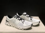 On Cloud X 4 Ivory and Black Sneakers