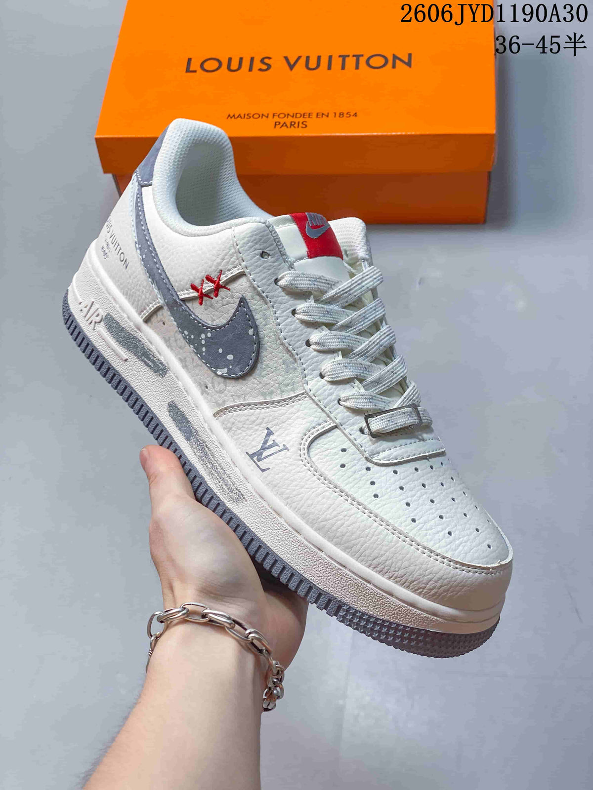 Nike Air Force 1 Low x The North Face Style Sneaker, Cream
