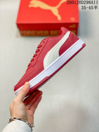 Puma Caven 2.0 Red White Low-Top Sneakers 392290 03