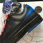 Nike Air Jordan 2 Retro Low SP Black Blue Sneakers