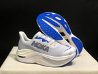 HOKA Skyward X Running Shoes in White and Blue