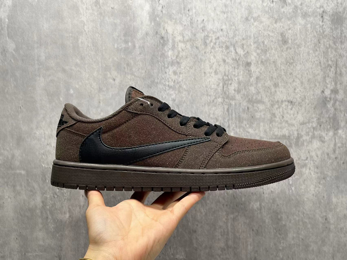 Nike Air Jordan 1 Low Coffee Brown Sneakers