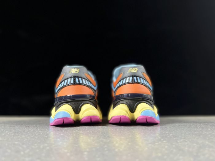 New Balance 9060 U9060OGB Orange Multicolor Sneakers