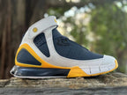 Nike Kobe 2K5 High-Top Basketball Shoes Lakers Blue and Yellow