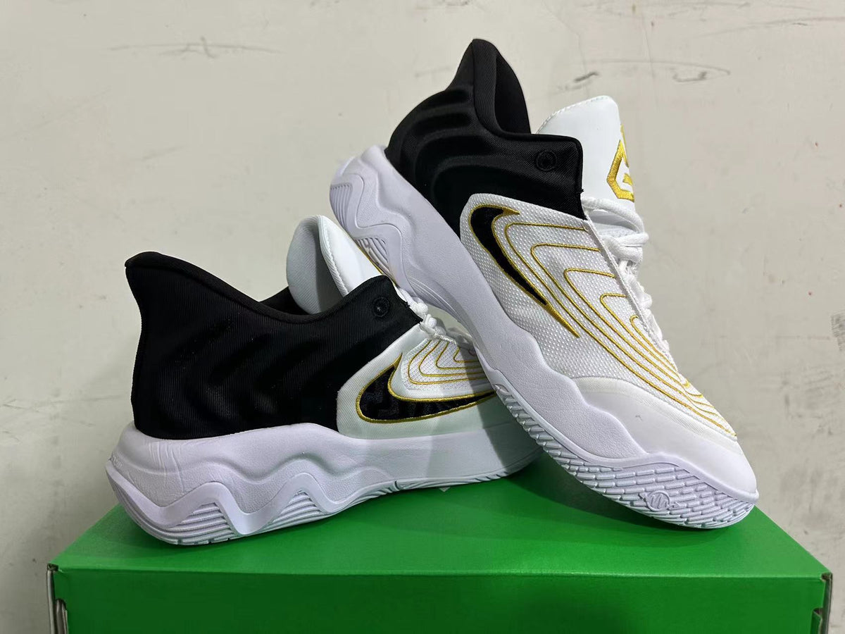 Nike G.T. Cut Academy Basketball Shoes White Black Gold