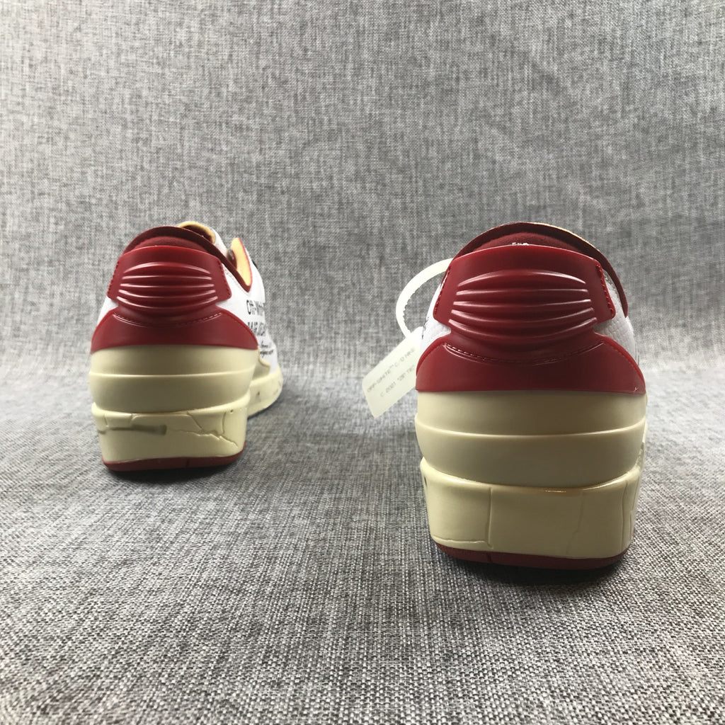 Air Jordan 2 Retro Low SP Off-White White Red DJ4375-004