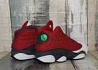 Jordan 13 White, Grey and Red Men's Sneakers