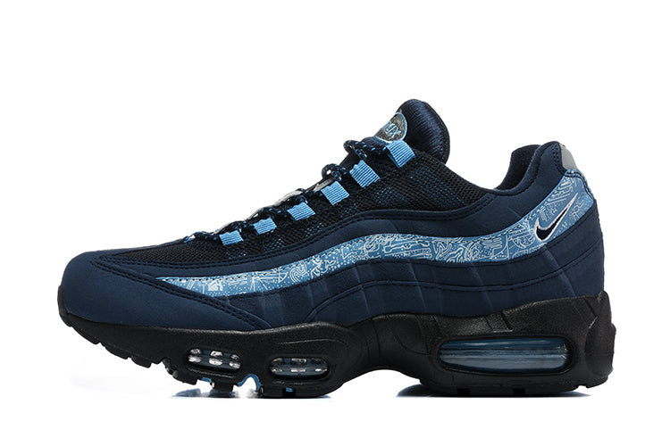 Nike Air Max 95 Navy Blue Sneakers