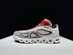 On Cloud X FKA Twigs Sneakers, Gray and Red