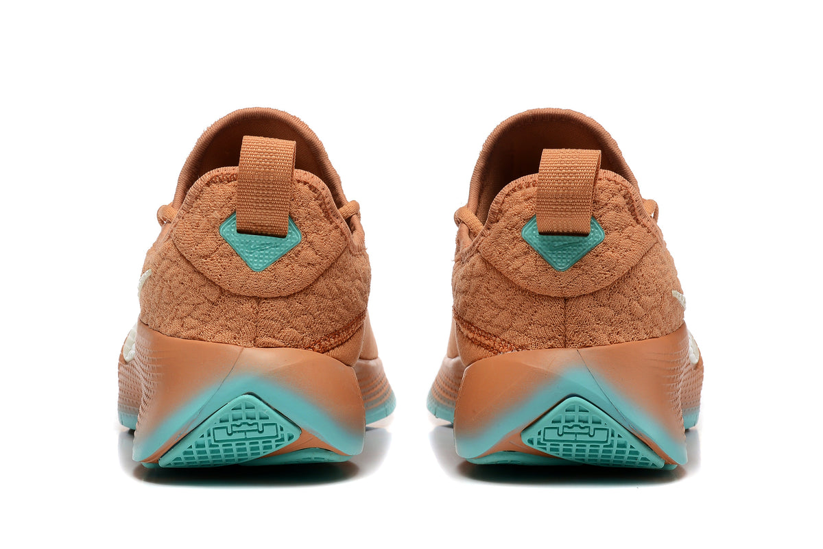 Nike LeBron Training Shoes in Rust and Teal