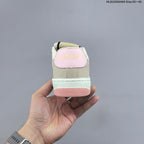 Gucci Screener Low-Top Sneakers in Beige and Pink