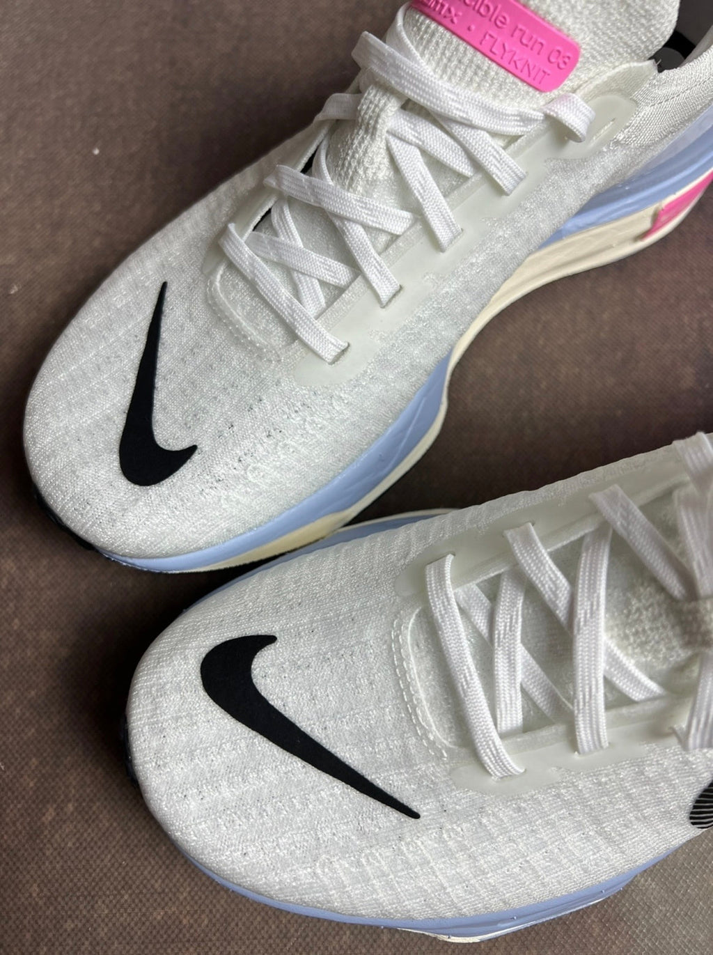 Nike ZoomX Invincible Run 3 Running Shoes White Blue DR2615-100