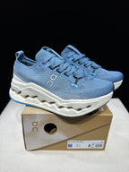 On Cloudsurfer Max Blue Running Sneakers