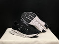 On Cloudsurfer Black and White Running Shoes