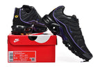 Nike Air Max Plus Black and Purple Sneakers