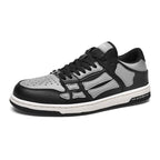 AIVIIRI Black and Gray Low-Top Sneakers