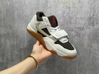 Nike Air Jordan 1 Low White Brown Sneakers