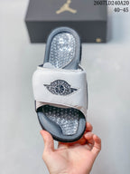 Nike Air Jordan Hydro II Retro Slides White/Navy 2607LD240A20