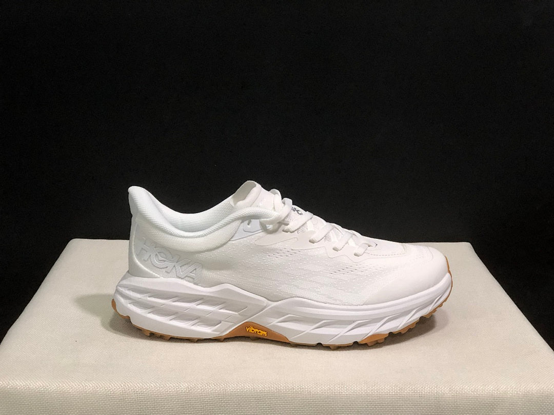 HOKA Speedgoat 5 White Trail Running Shoes