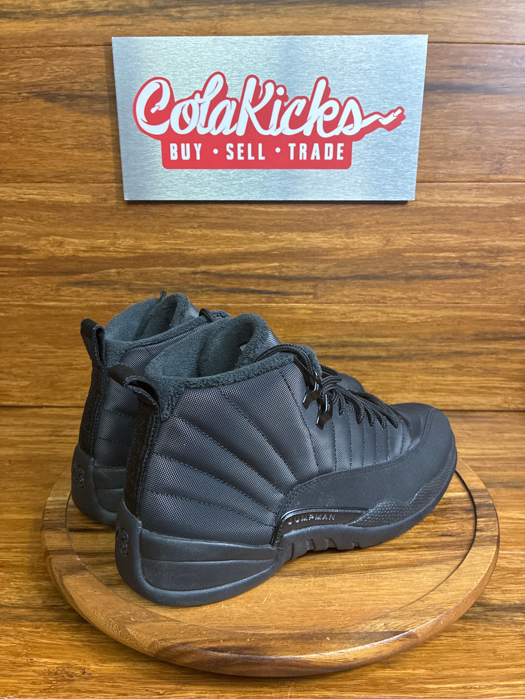 Jordan 12 Retro Winter Black