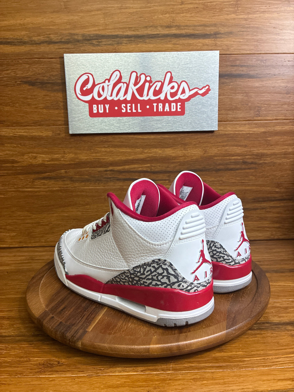 Jordan 3 Retro Cardinal Red
