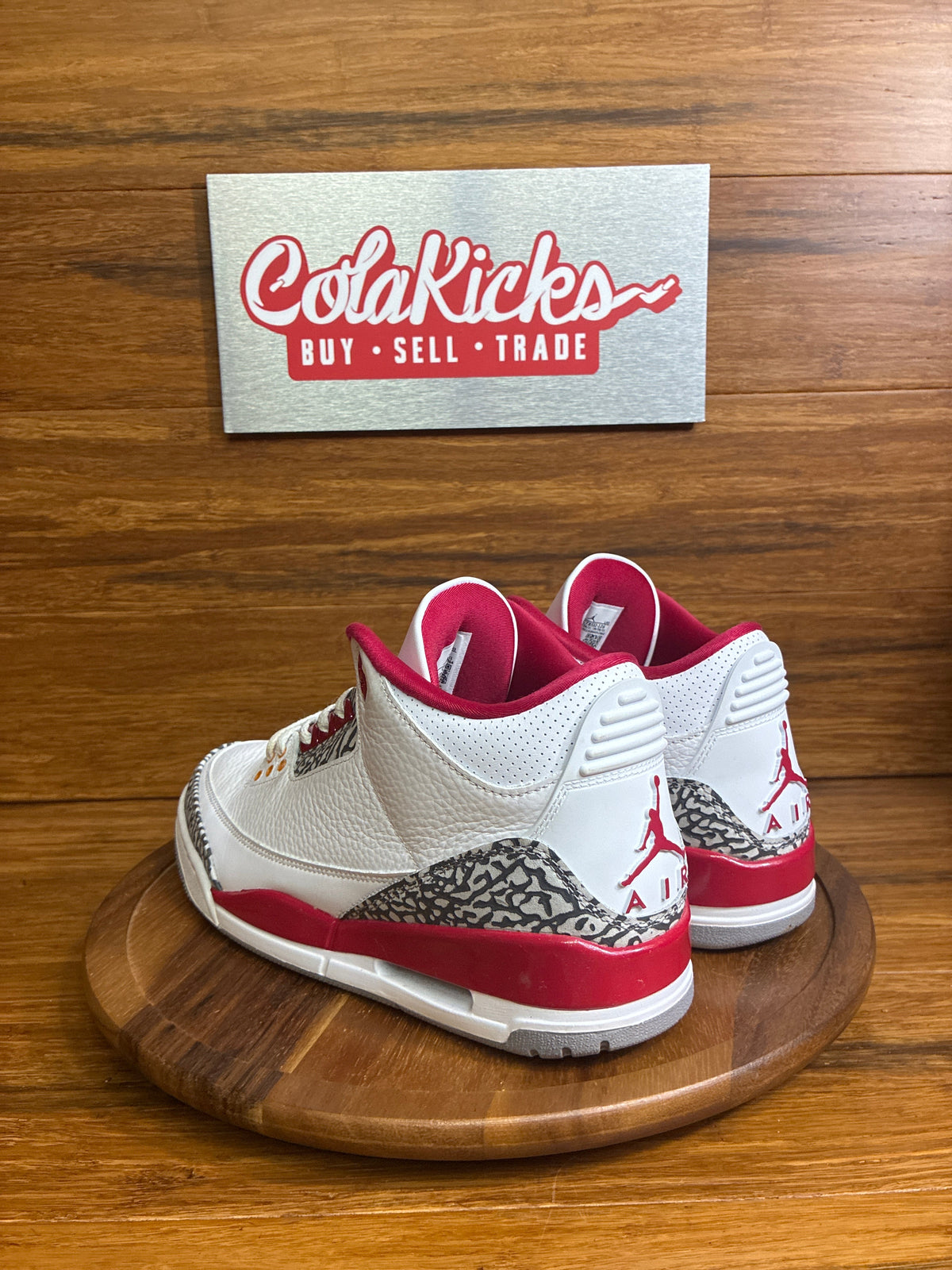 Jordan 3 Retro Cardinal Red