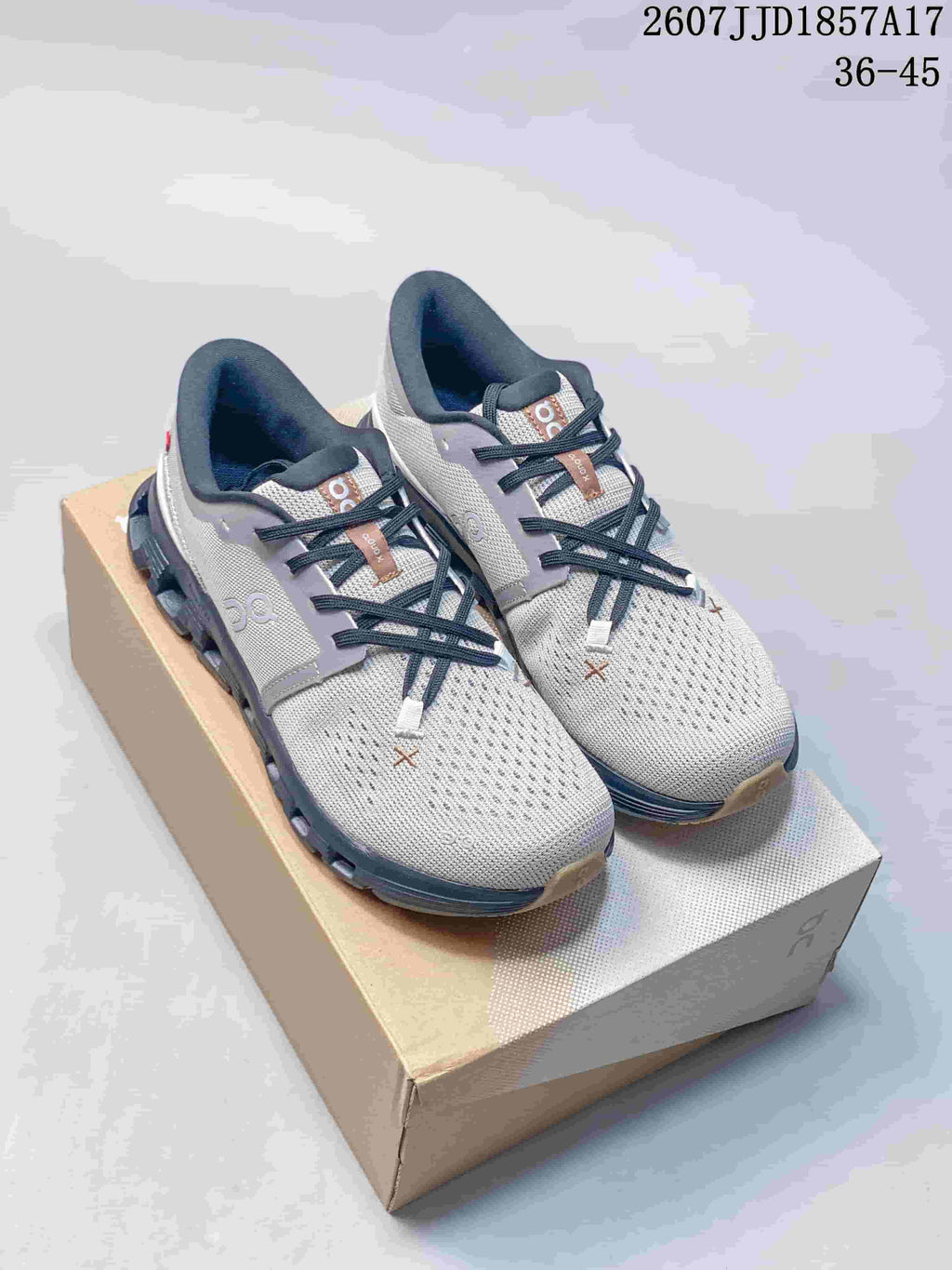On Cloud X 4 Sneakers Gray Black 2607JJD1857A17