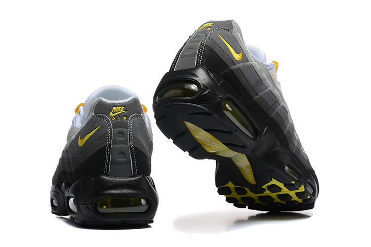 Nike Air Max 95 Sneakers in Grey, Black and Yellow