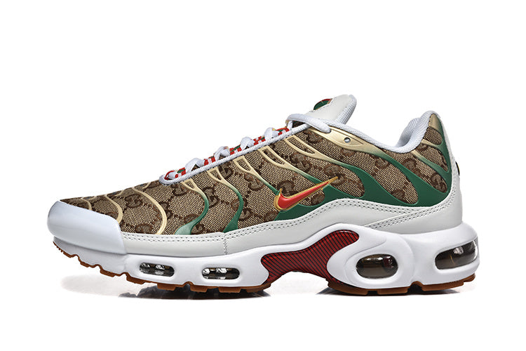 Nike Air Max Plus Sneakers Brown Green White