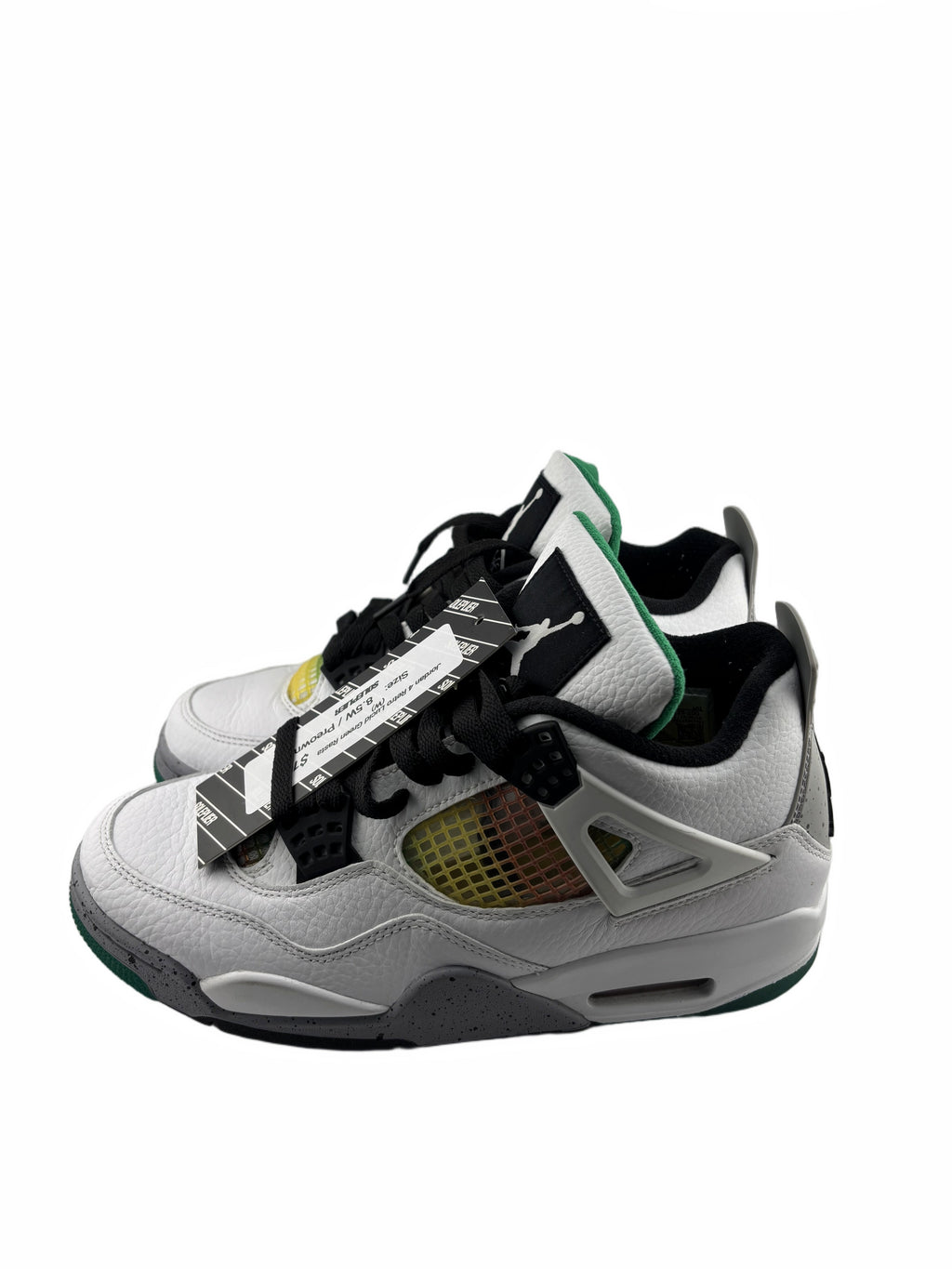 Jordan 4 Retro Lucid Green Rasta (W)