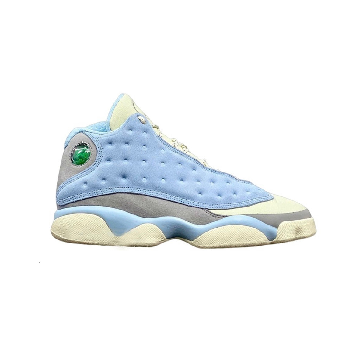 Jordan 13 SoleFly DX5763-100 Sneakers in Blue and Cream