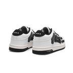 Spade A MFS003-111 White and Black Low-Top Sneakers