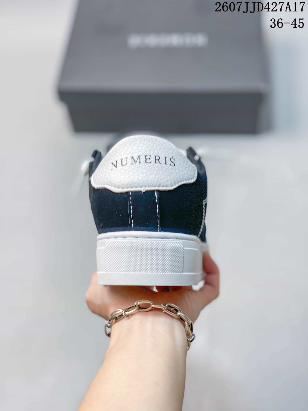 Numeris Denim Casual Sneakers Navy White 2607JJD427A17