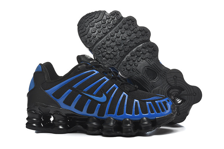 Nike Shox TL Black and Blue Sneakers