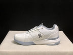 On The Roger Clubhouse Pro Tennis Shoes White Grey