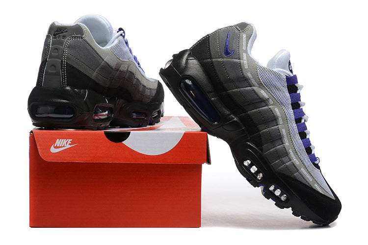 Nike Air Max 95 Undefeated Black Grey Purple Sneakers