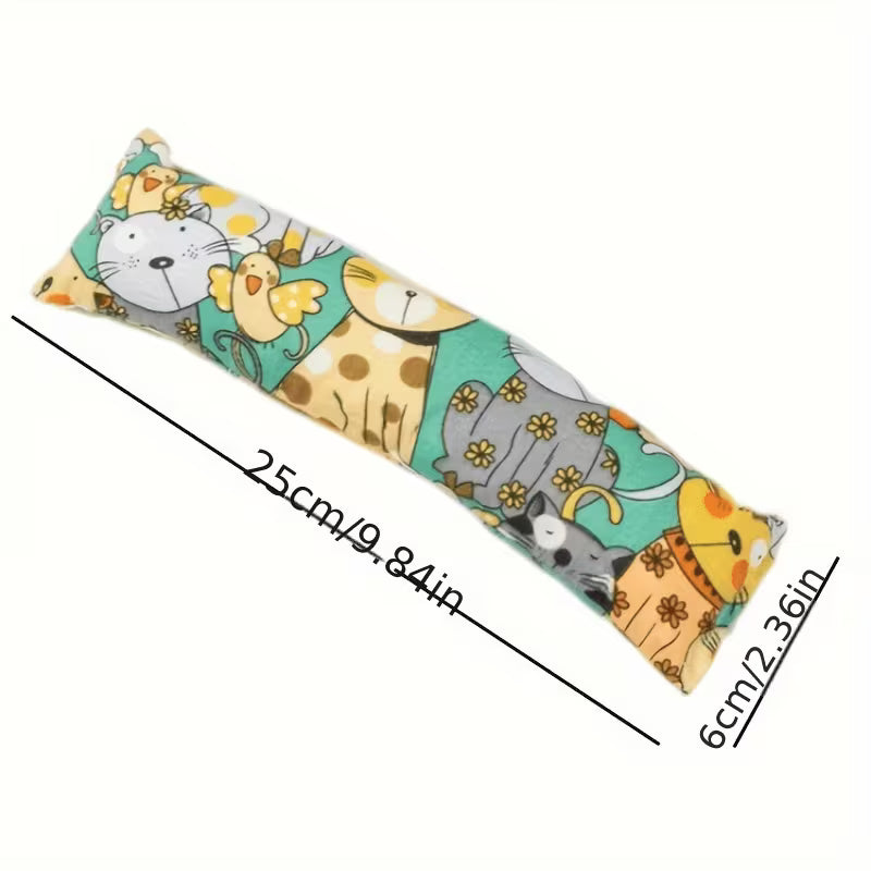 Catnip Chew Pillow Toy – Happy & Calming Plush Gift for Your Cat