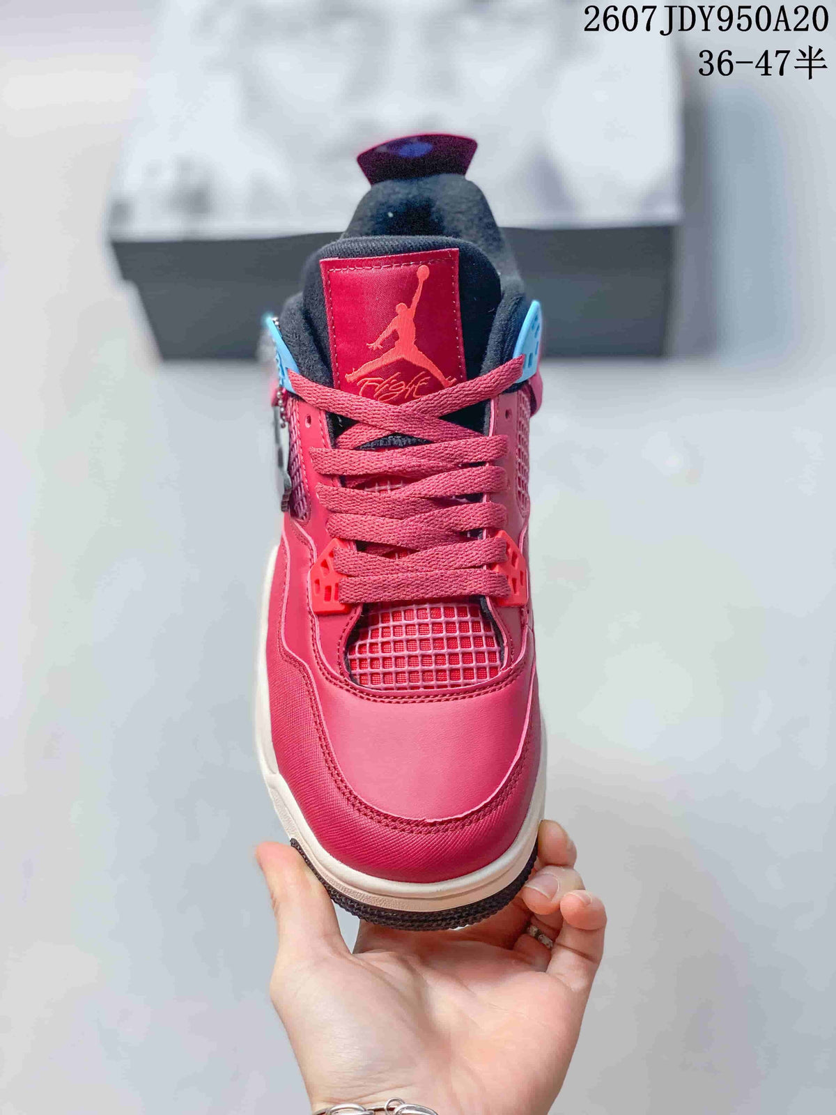 Jordan Air Jordan 4 Retro Sneakers Pink Black 2607JDY950A20