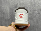 Nike Air Jordan 1 Low White Brown Sneakers