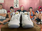 Jordan Luka 3 White and Metallic Silver Basketball Shoes