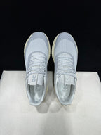 On Cloudnova Form 2 Sneakers, Gray and Cream