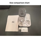 Automatic Pet Water Fountain with Built-In Food Bowl