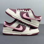 Nike Dunk Low Valentine’s Day Sneakers Burgundy Pink DR9705-100