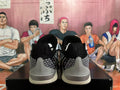 Nike Black and Silver Basketball Sneakers