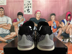 Nike Black and Silver Basketball Sneakers
