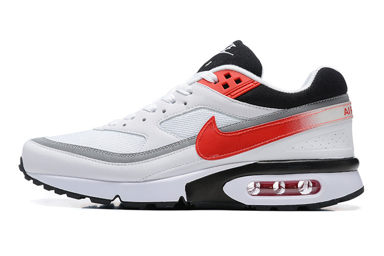 Nike Air Max BW White and Red Sneakers