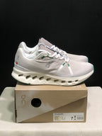 On Cloudsurfer Running Shoes Pearl Ivory