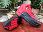 Air Jordan 12 High-Top Sneakers in Red/Black or Black/Purple
